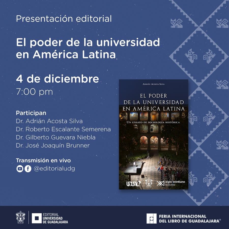 Cartel libro: El poder la universidad