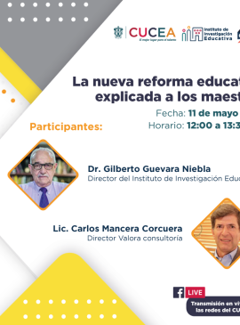 Cartel: La nueva reforma educativa