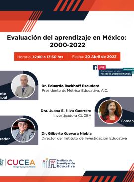 Cartel: Evaluación del aprendizaje en México